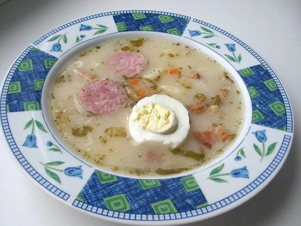 biały barszcz skład przepis
